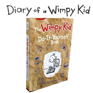 Diary Of A Whimpy Kid Do It Yourself Book by Jeff Kinney Hardcover Brand New